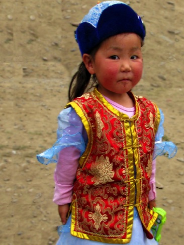 Mongolia-Girll in Traditional Vest.jpg
